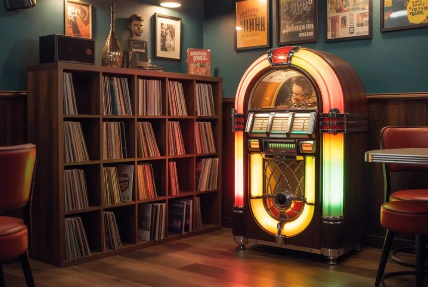 Jukeboxes and Retro Music Stations