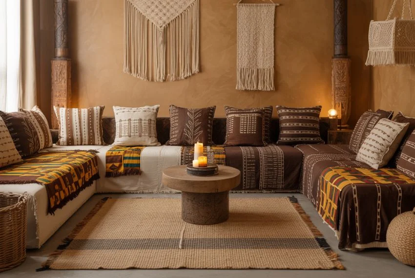 Layer Textiles for Warmth and Visual Interest