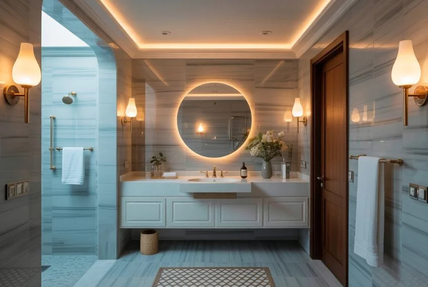 Lighting Ideas That Enhance Blue Marble