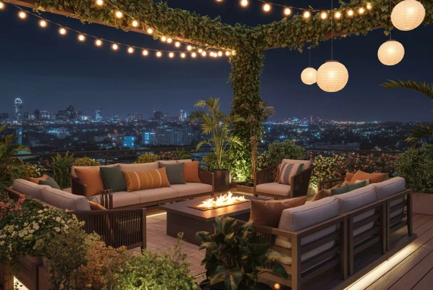 Lighting Tips to Enhance Your Rooftop Patio Ambiance