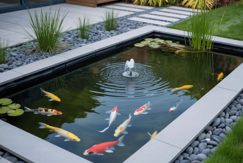 Low-Maintenance Fish Pond