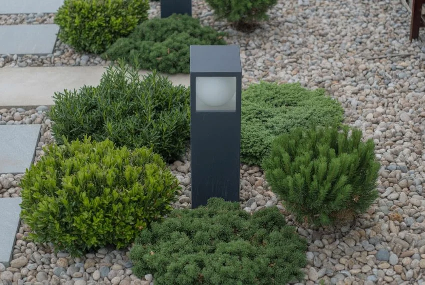 Low-Maintenance Lamp Post Landscaping Ideas