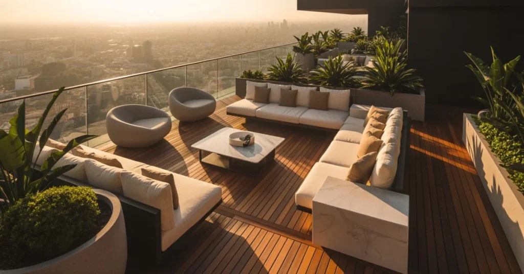 Luxury Rooftop Terrace Ideas Designers Are Loving in 2026