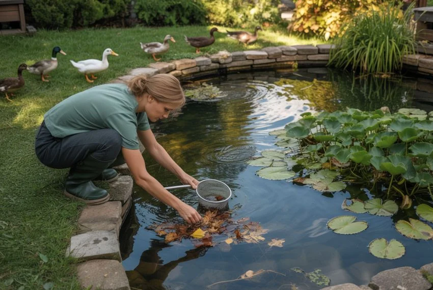 Maintaining Your DIY Duck Pond