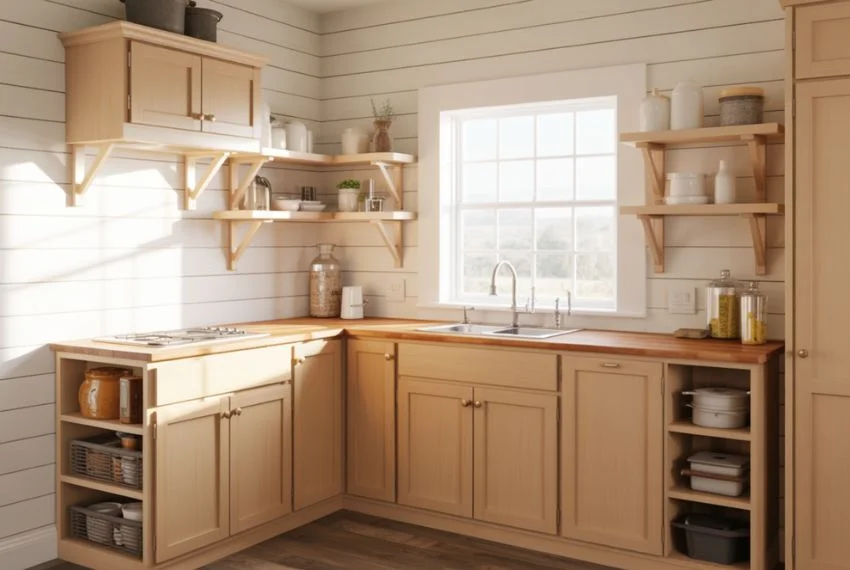 Making Barn Kitchens Work in Small Spaces
