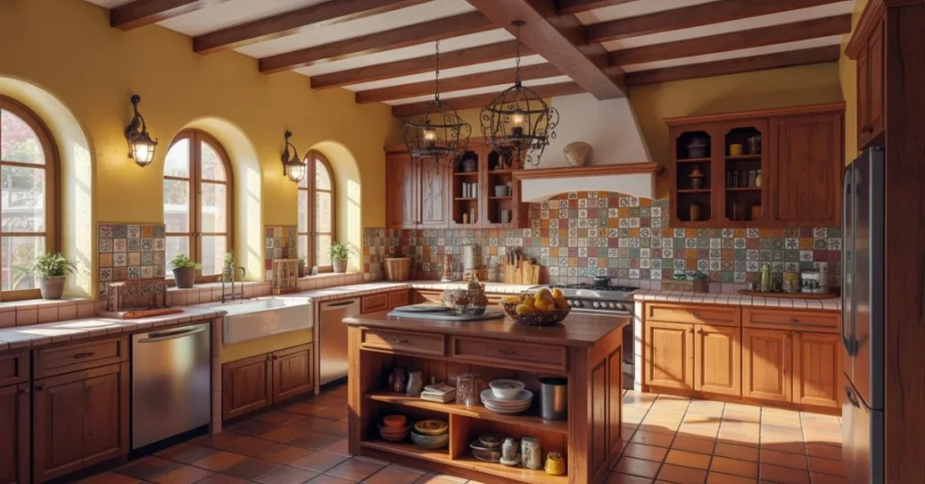 Mexican Hacienda Styled Kitchens Design