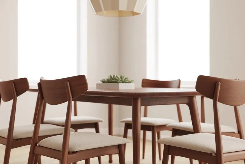 Mid-Century Modern Walnut Dining Tables