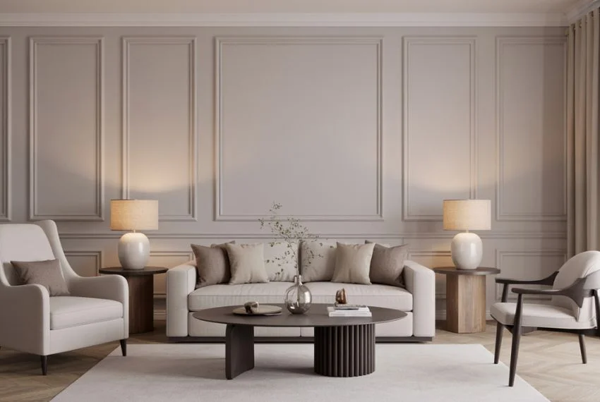 Minimal Panel Moulding for Clean Interiors