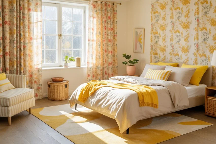Mix and Match Patterns with Yellow