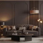 Modern Dark Living Room Ideas for Drama and Comfort