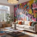 Modern Home Wall Graffiti Art Ideas That Make a Statement