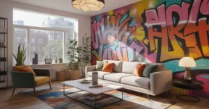Modern Home Wall Graffiti Art Ideas That Make a Statement