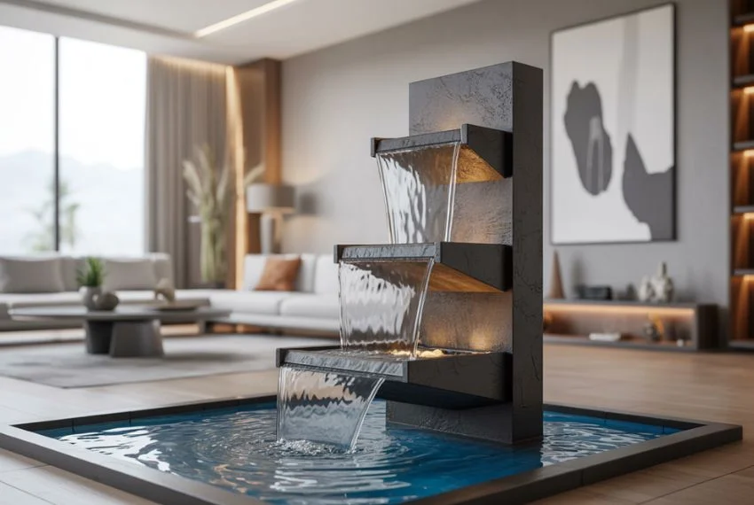 Modern Indoor Fountain Ideas