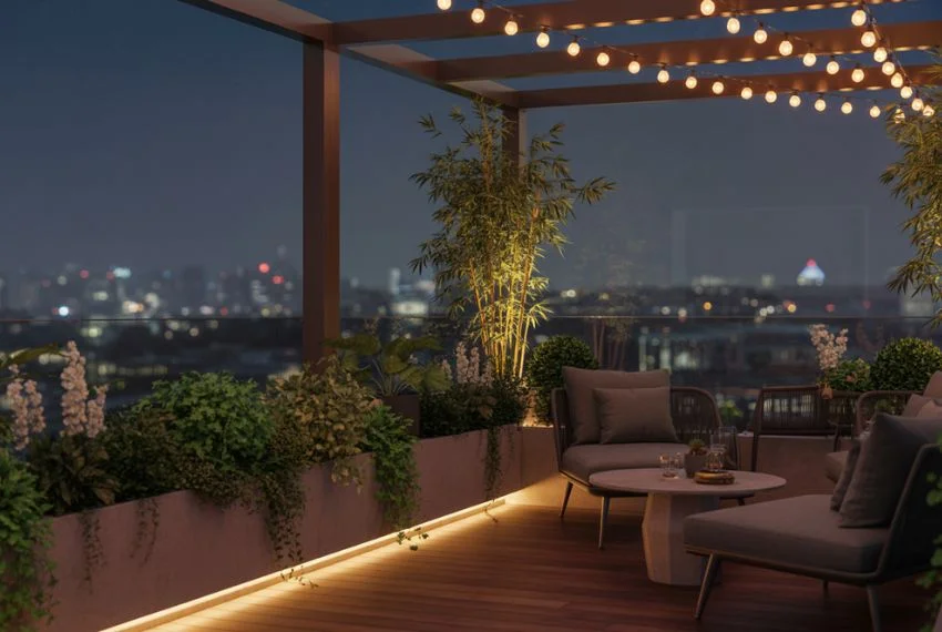 Modern Lighting Ideas for Rooftop Gardens