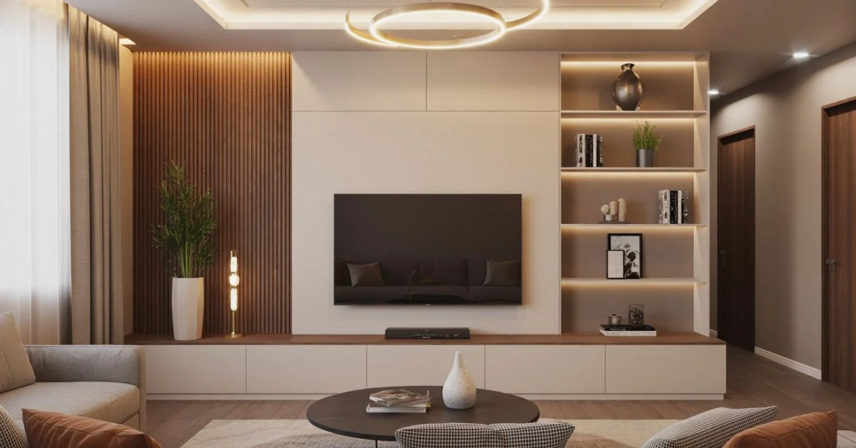 Modern Media Wall Design Ideas For A Stylish Living Room - The Decor Trends