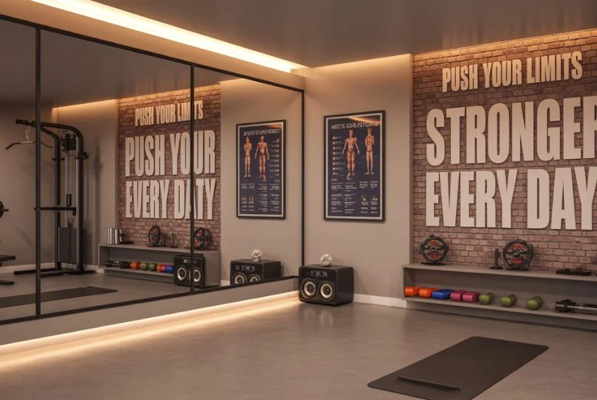 Motivational Décor and Personal Touches