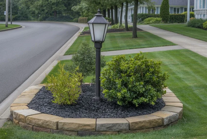 Mulch, Gravel, and Stone Borders