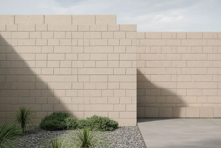 Natural Concrete Finish for a Minimalist Outdoor Style