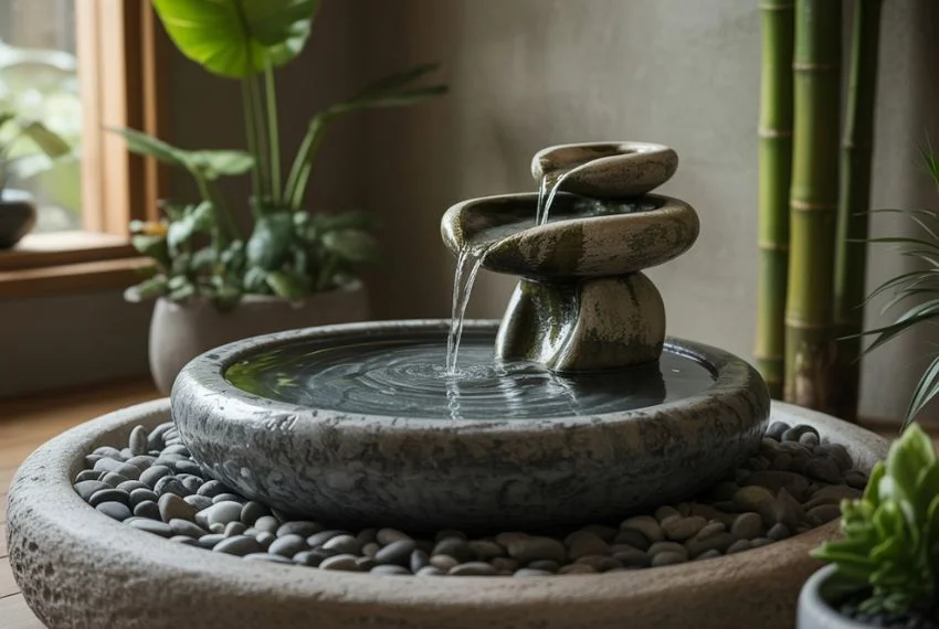 Natural Stone and Zen-Inspired Fountains