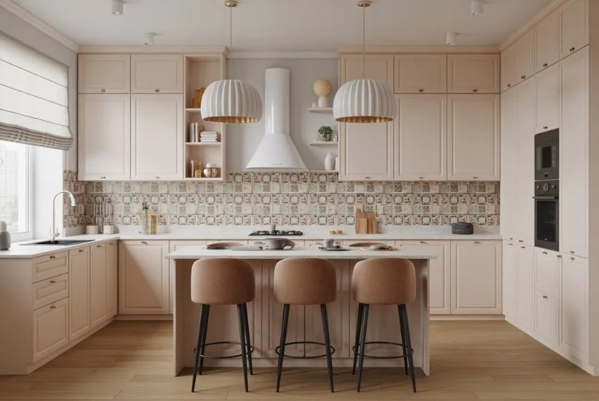 Neutral Palettes with Pops of Colour