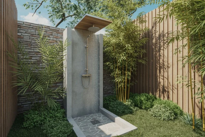Open-Air Shower Spaces