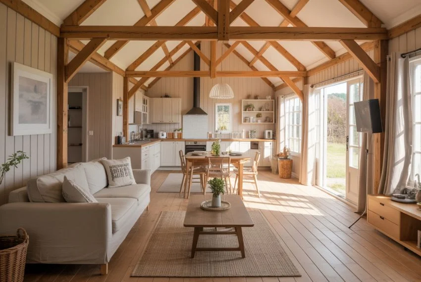 Open-Plan Living for Maximum Space