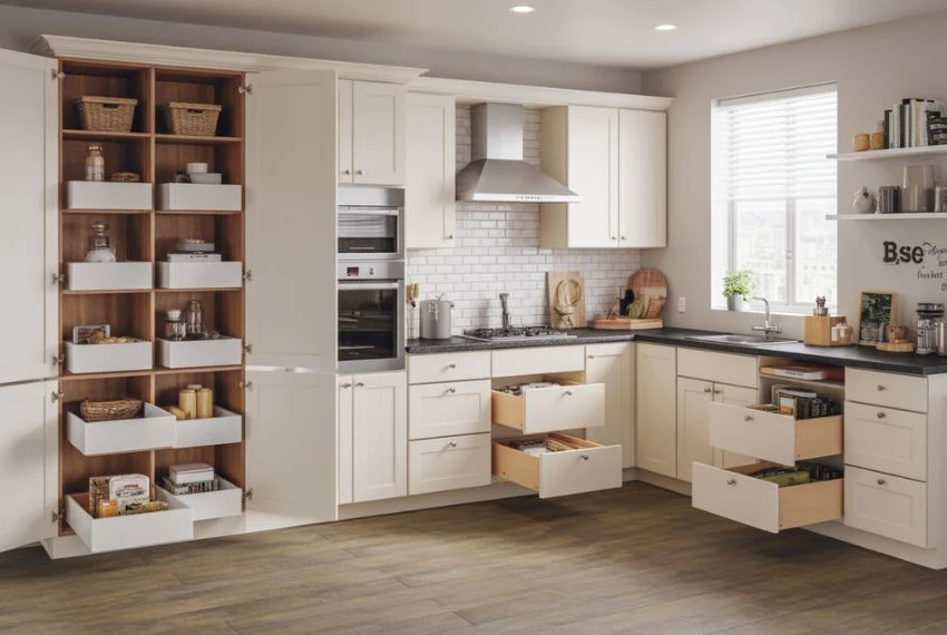 Pantry and Hidden Storage Solutions for Basements