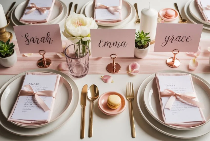 Personalized Place Settings