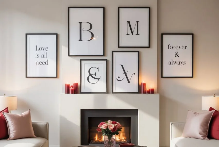 Personalized Valentine’s Day Wall Art