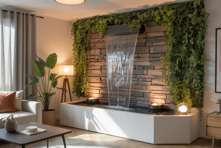 Placement Ideas for Wall Mounted Waterfalls