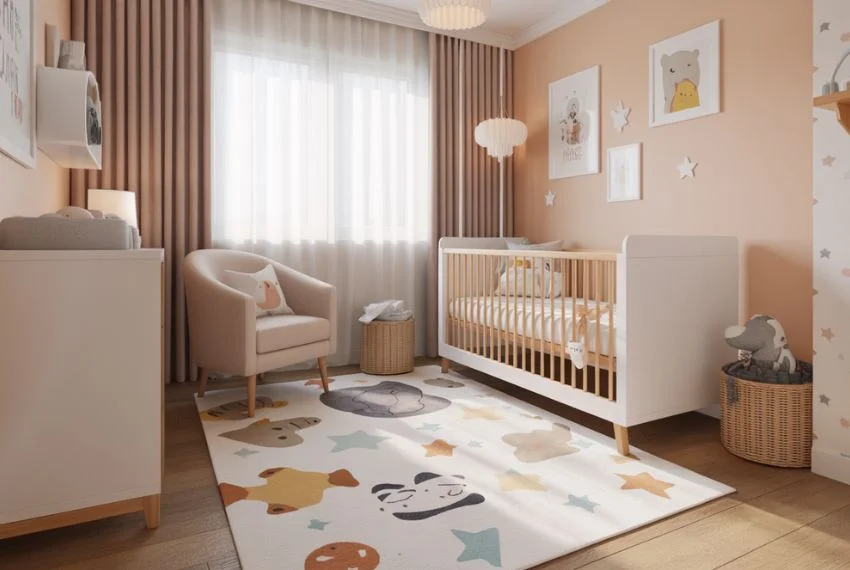 Playful Rugs for Themed Nursery Rooms