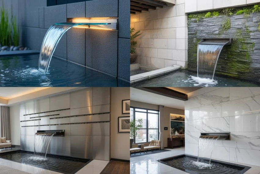 Popular Wall Mounted Waterfall Designs