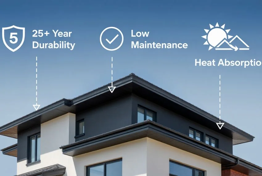 Practical Benefits of Choosing a Black Roof