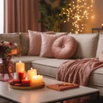 Romantic Valentine Day Living Room Decor
