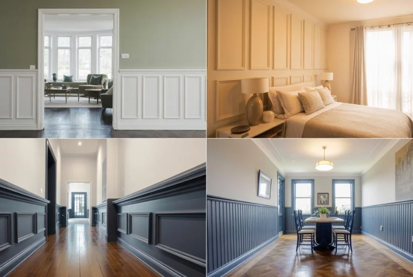 Room-by-Room Wainscoting Wall Ideas