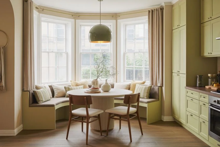 Round Tables That Encourage Easy Conversation