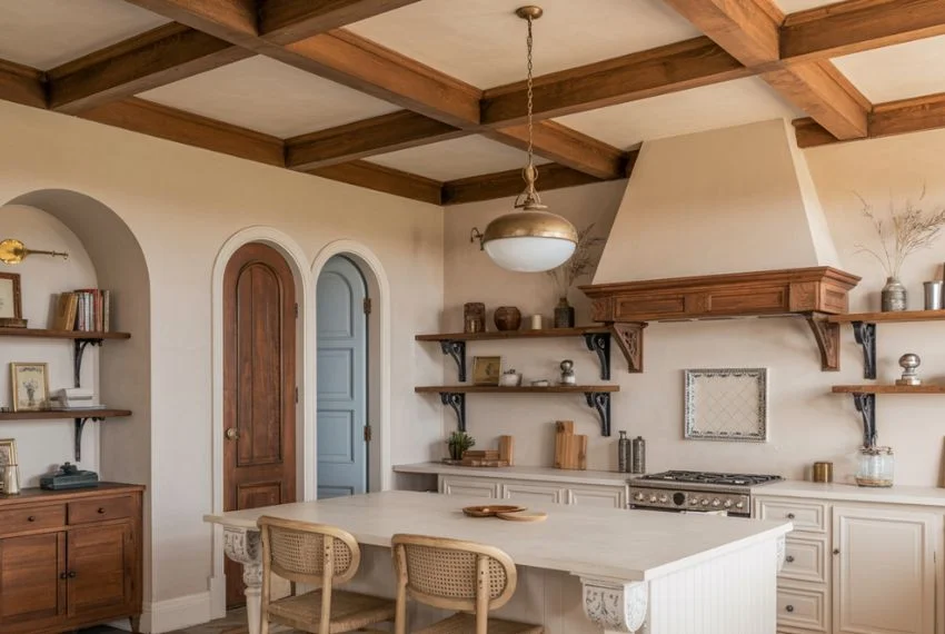 Rustic Beams and Architectural Details