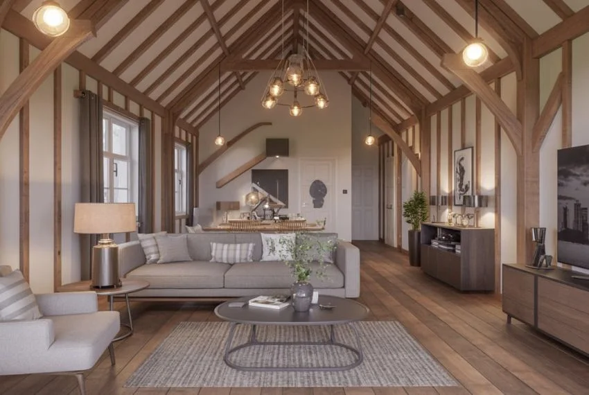 Rustic Yet Modern Interiors