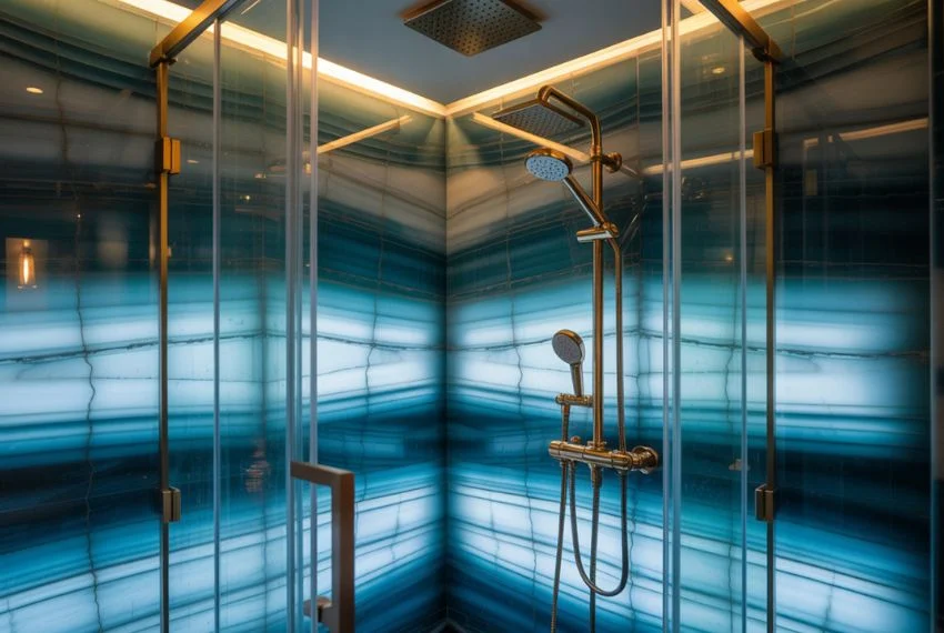 Shower Surrounds with a Luxe Touch