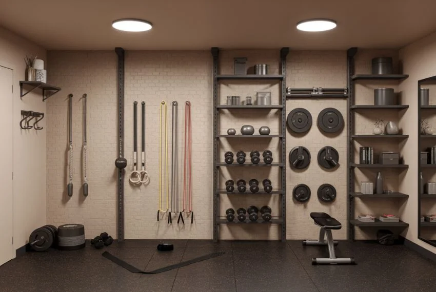 Smart Storage for a Clutter-Free Gym