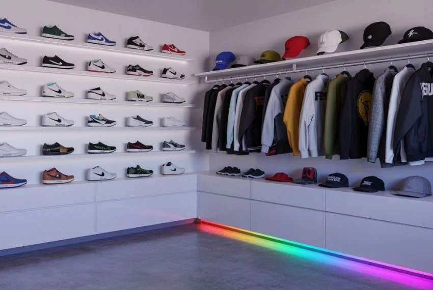 Sneaker and Streetwear Display