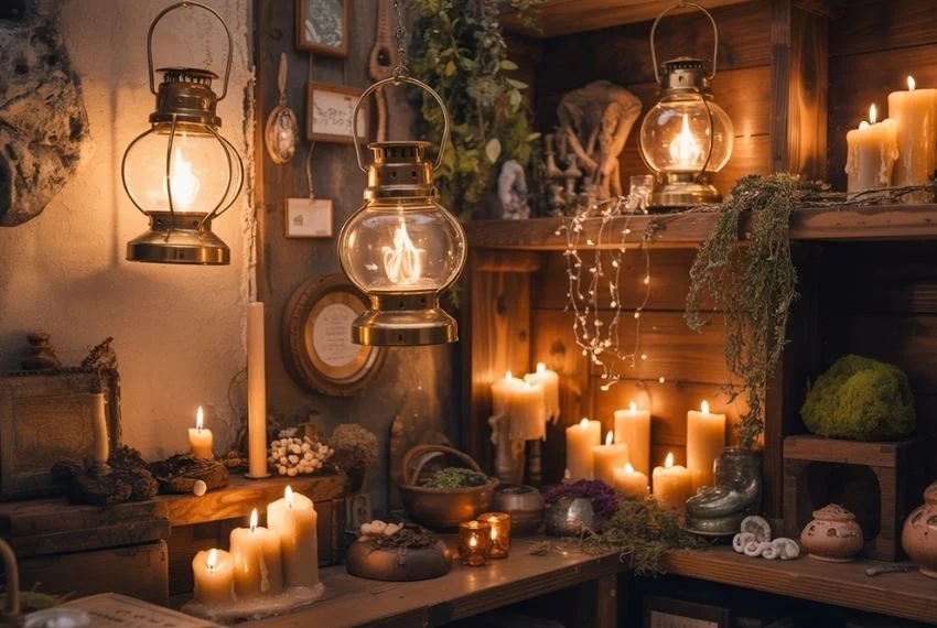 Soft, Moody Lighting for a Magical Atmosphere