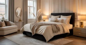 Sophisticated Cream and Black Bedroom Ideas for Timeless Elegance