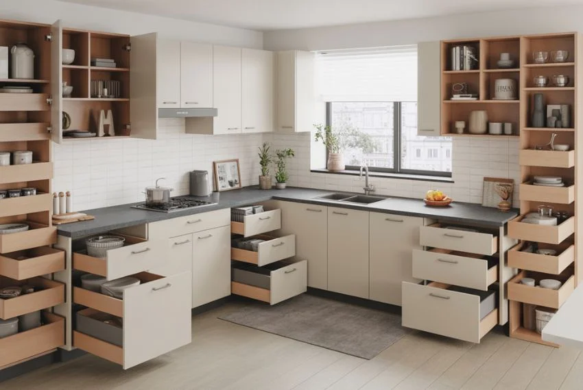 Space-Saving Cabinet and Drawer Storage Solutions