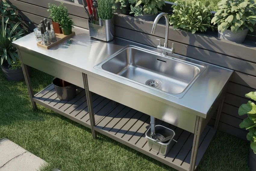 Stainless Steel Utility Sink