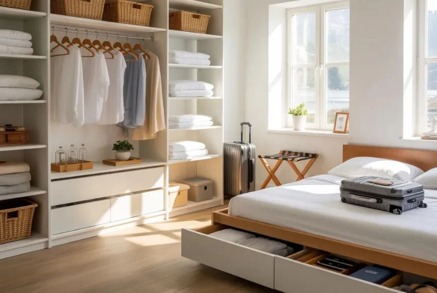 Storage and Guest Convenience