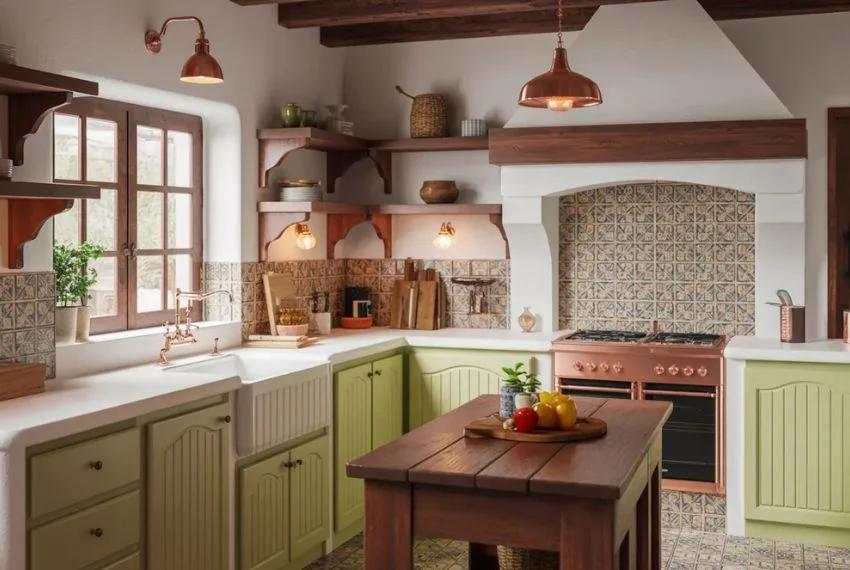 Style the Kitchen With Old-World Character