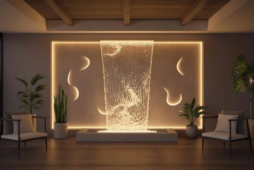 Styling Wall Mounted Waterfalls for Maximum Impact