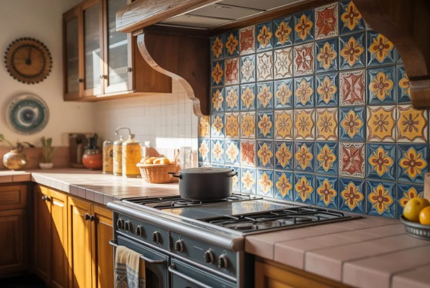 Talavera Tiles and Handmade Backsplashes