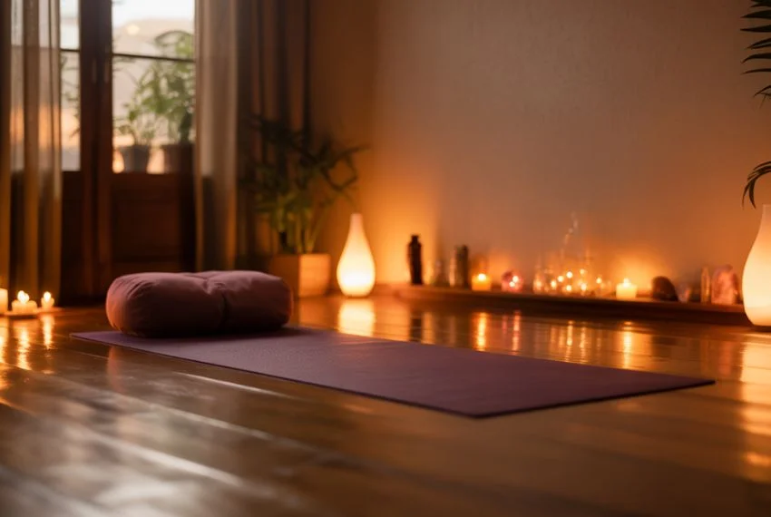 Use Gentle Lighting for Early Morning or Evening Practice